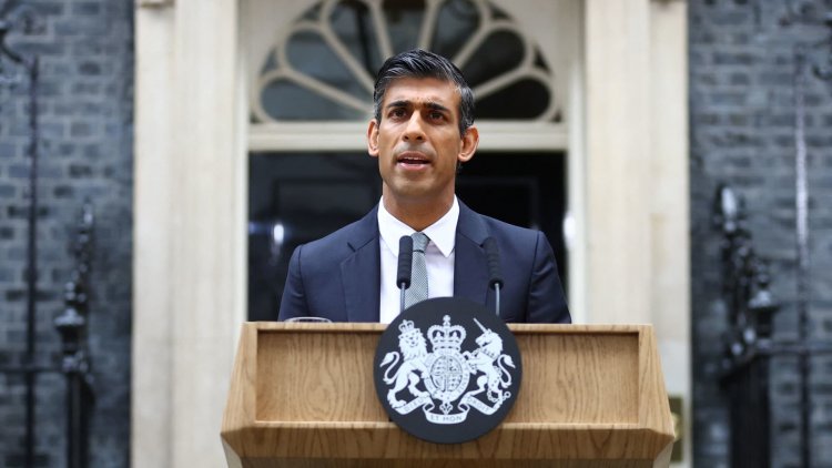 'Our country is facing a profound economic crisis': Rishi Sunak pledges to fix mistakes as he becomes UK PM