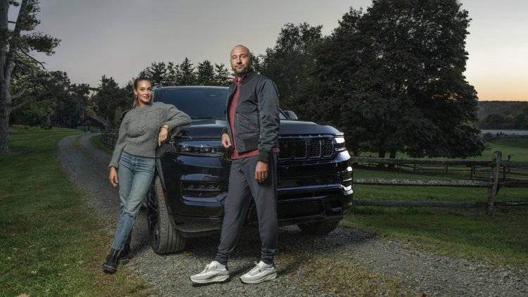 Derek and Hannah Jeter sign multiyear deal with Jeep to promote Grand Wagoneer SUV