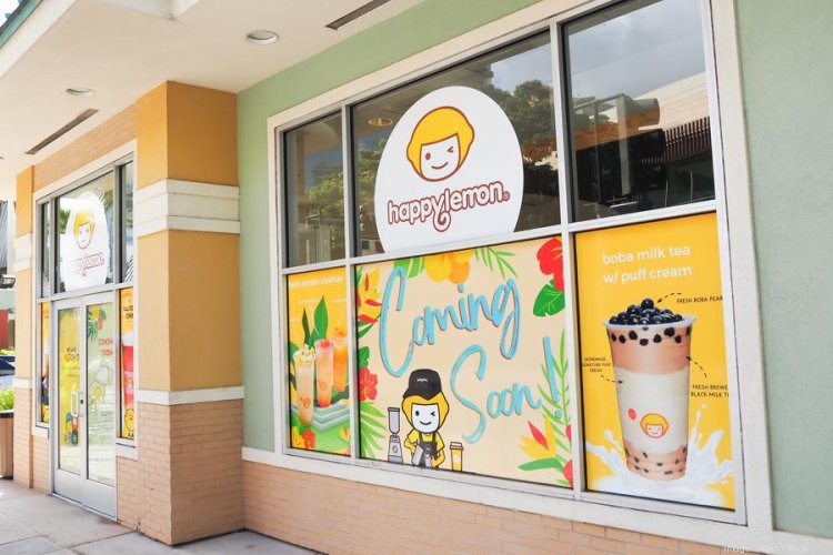 Boba tea brand Happy Lemon to open first Hawaii location at Ward Village