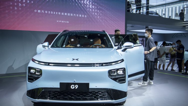 Xpeng electric car deliveries drop in October to half of Nio's