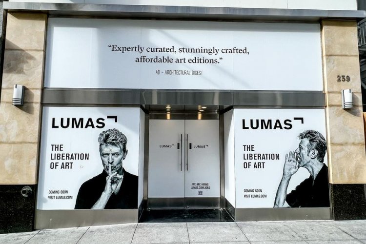 Global art gallery Lumas brings West Coast flagship to Union Square