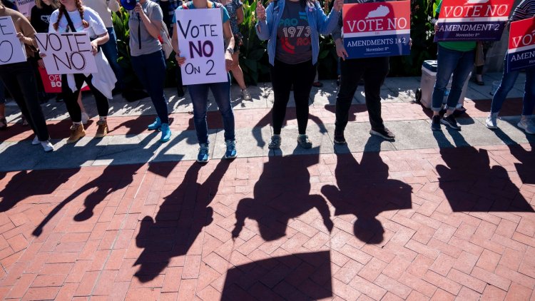 Kentucky rejects anti-abortion constitutional amendment in surprise victory for reproductive rights