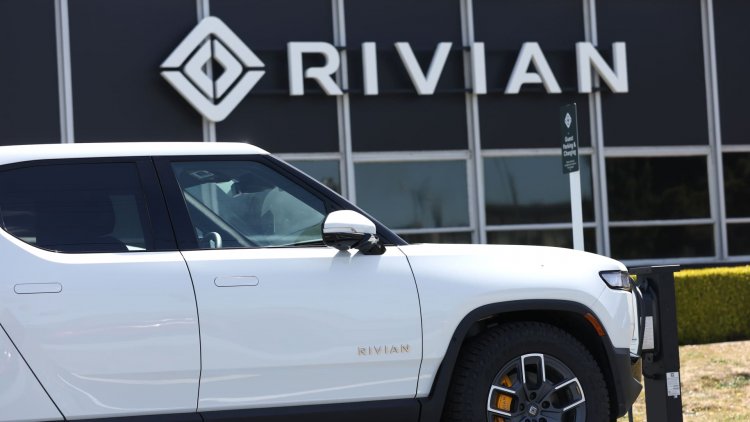 Rivian sticks to full-year EV production target as quarterly losses come in narrower than expected