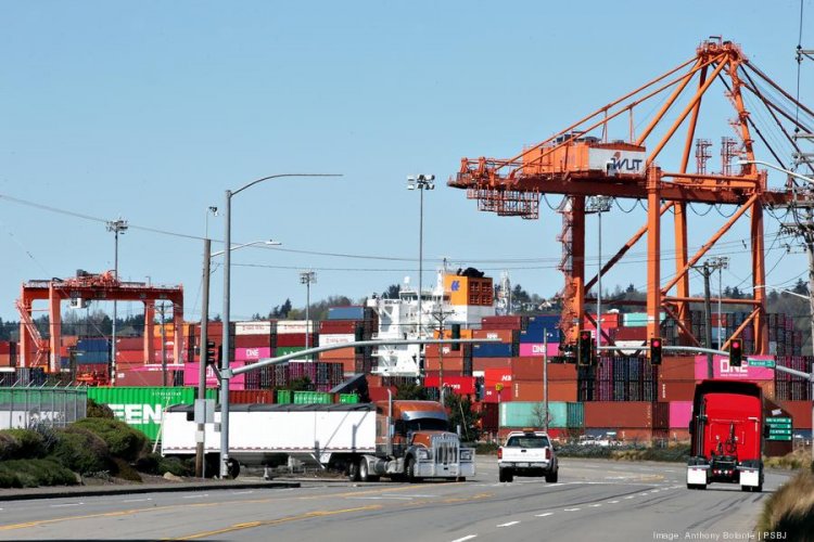 Outdoor storage planned for industrial site near Tacoma port