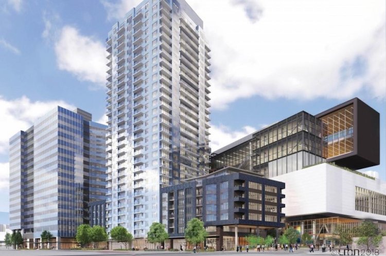 Downtown Seattle apartment development pad is back on the market