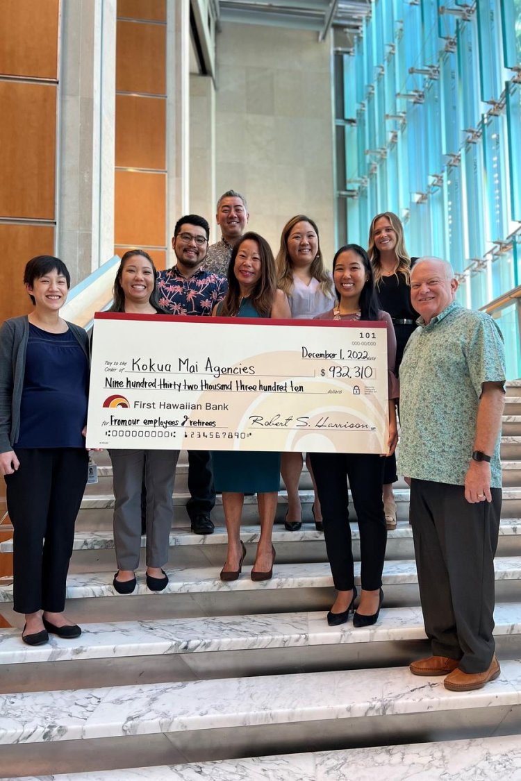 First Hawaiian Bank employees donate $932K to charities as part of annual Kokua Mai Campaign