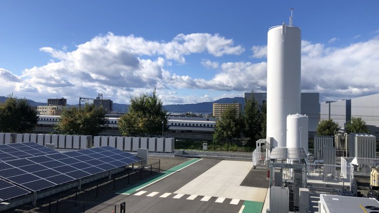 With Tesla battery packs and largest hydrogen tank in Japan, Panasonic tests a factory of the future