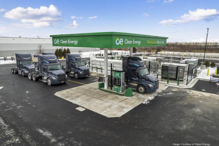 Renewable natural gas station opens for Amazon