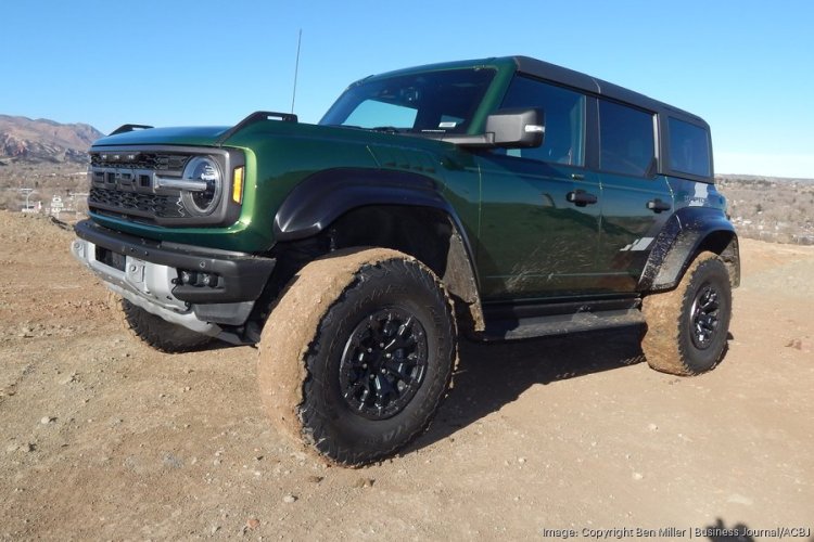 C-Suite Rides: The mud-magnet Ford Bronco Raptor is no wimpy SUV (PHOTOS)