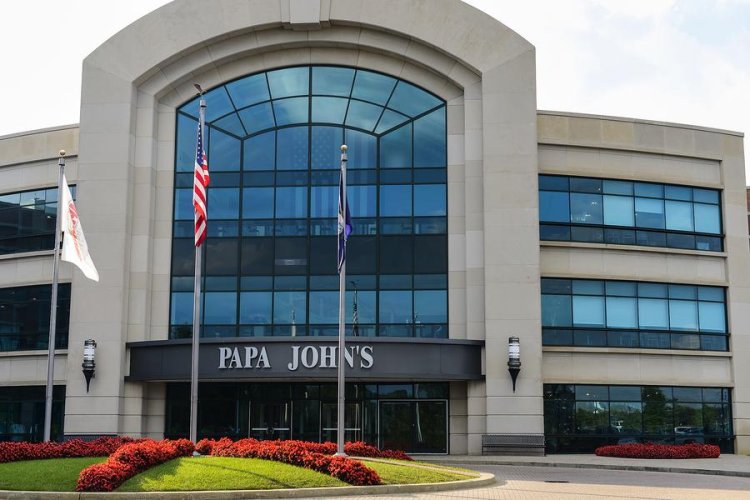 What's all included in Papa Johns' Louisville campus?