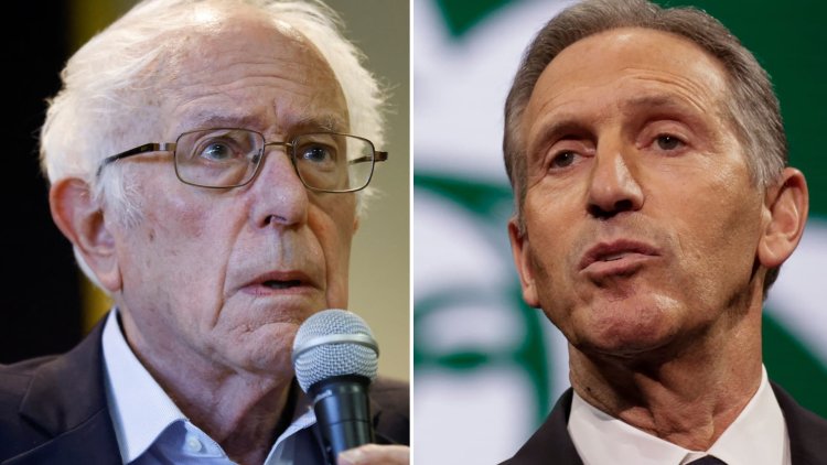 Bernie Sanders hints at subpoena for Starbucks CEO Howard Schultz