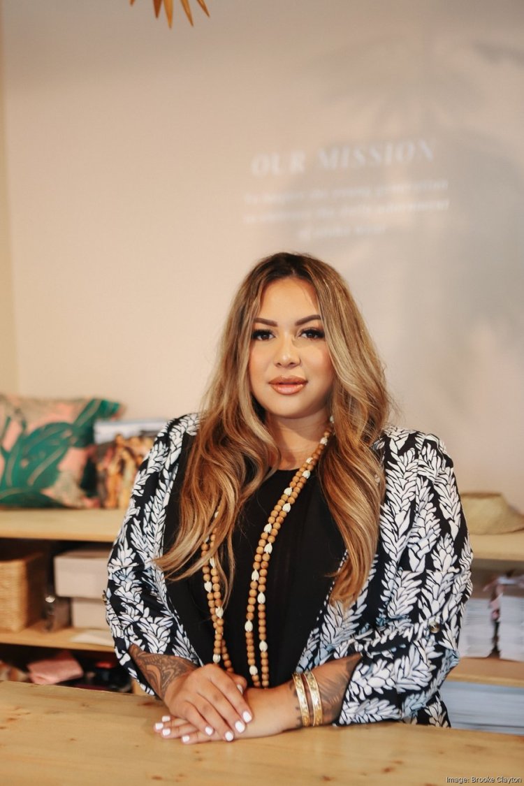 Alexis Akiona of Lexbreezy Hawaii is following her mother's 'footsteps into fashion'