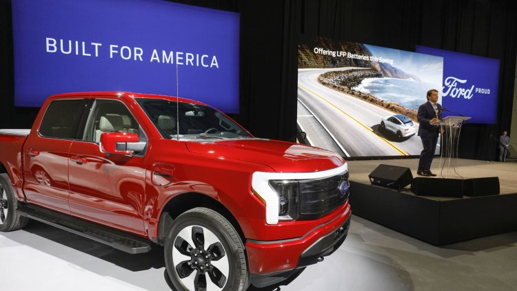 Ford suspends electric F-150 Lightning production for another week following battery fire