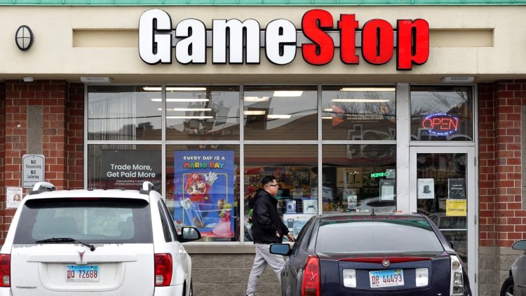 GameStop stock soars after retailer posts first quarterly profit in two years