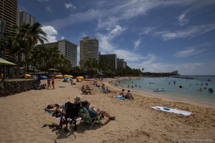 Hawaii hotels reported an occupancy rate of 76% last month