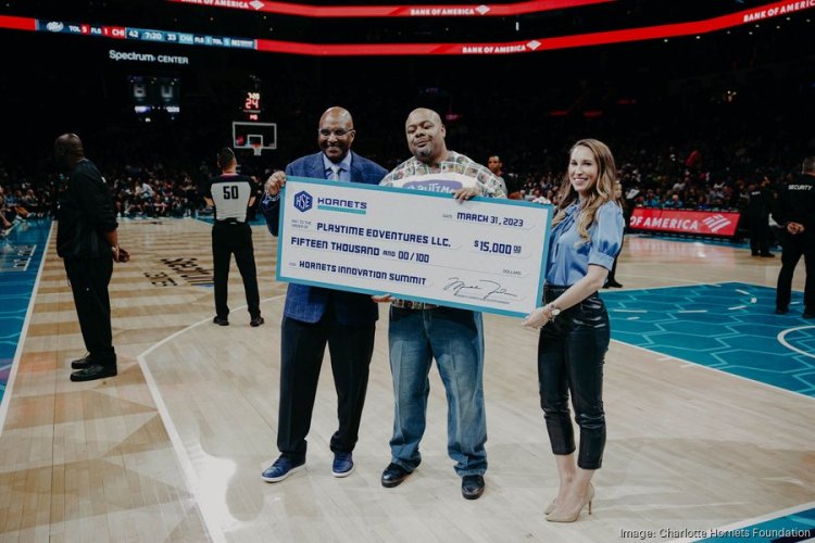 Charlotte Hornets, Bank of America reveal Kevin Gatlin, Playtime Edventures as winner of innovation summit