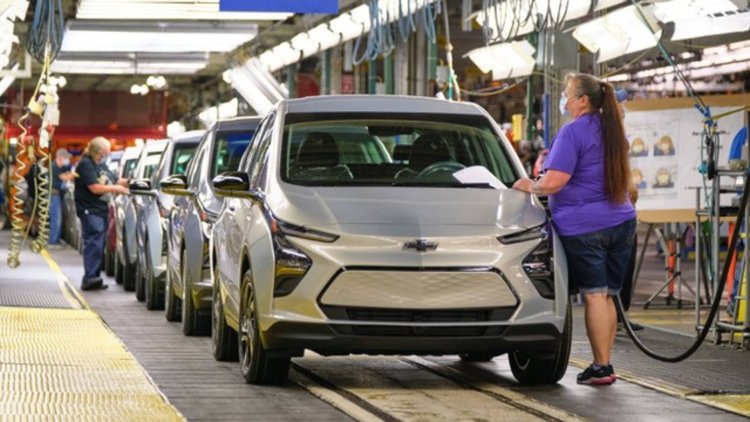 GM overtakes Ford as second best-seller of EVs in U.S. but still trails Tesla by a wide margin